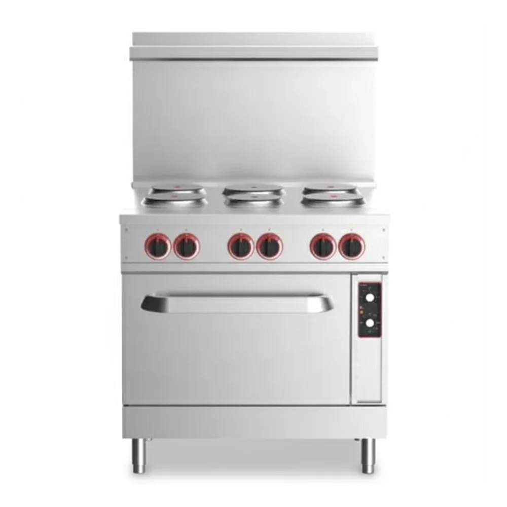 ProKitchen Series 36" Electric Range with 6 Burners, 240V