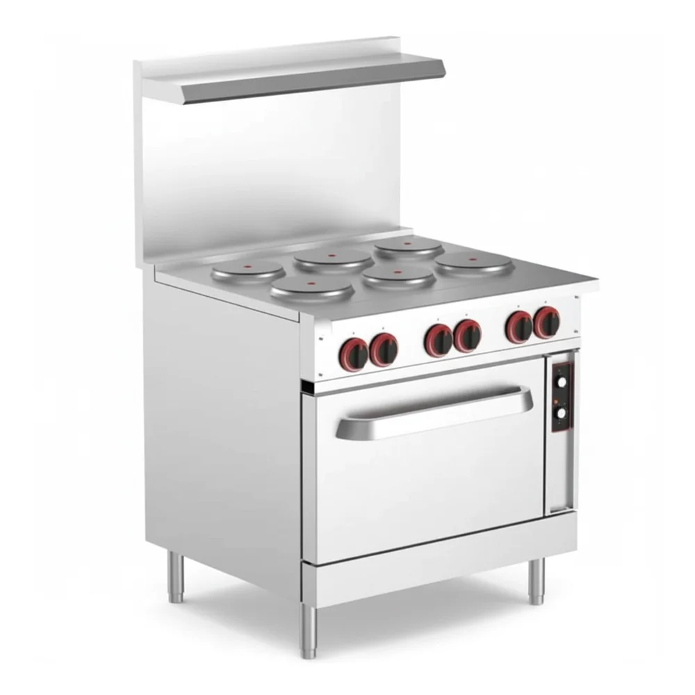 ProKitchen Series 36" Electric Range with 6 Burners, 240V