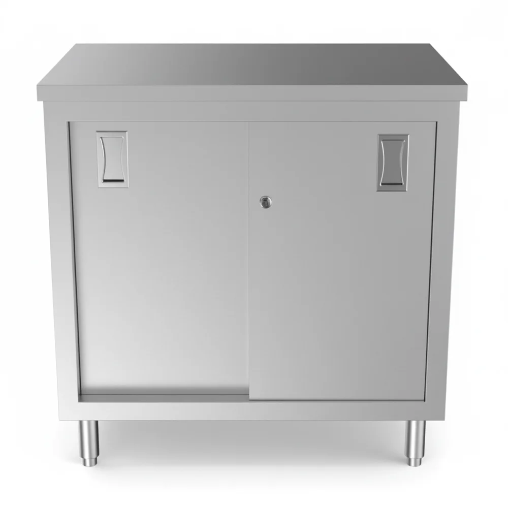 ProKitchen Series 24" x36" 16-Gauge Enclosed Base Stainless Steel Work Table with Adjustable Shelf