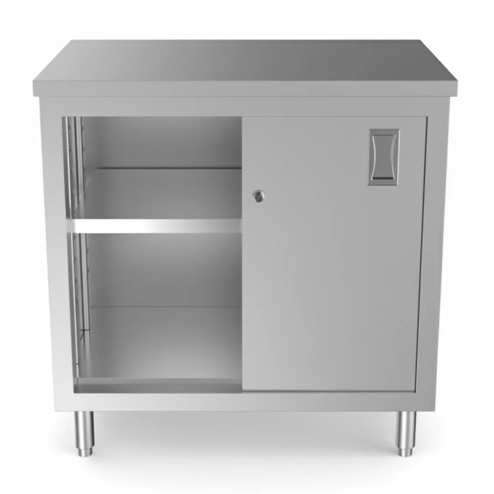 ProKitchen Series 24" x36" 16-Gauge Enclosed Base Stainless Steel Work Table with Adjustable Shelf