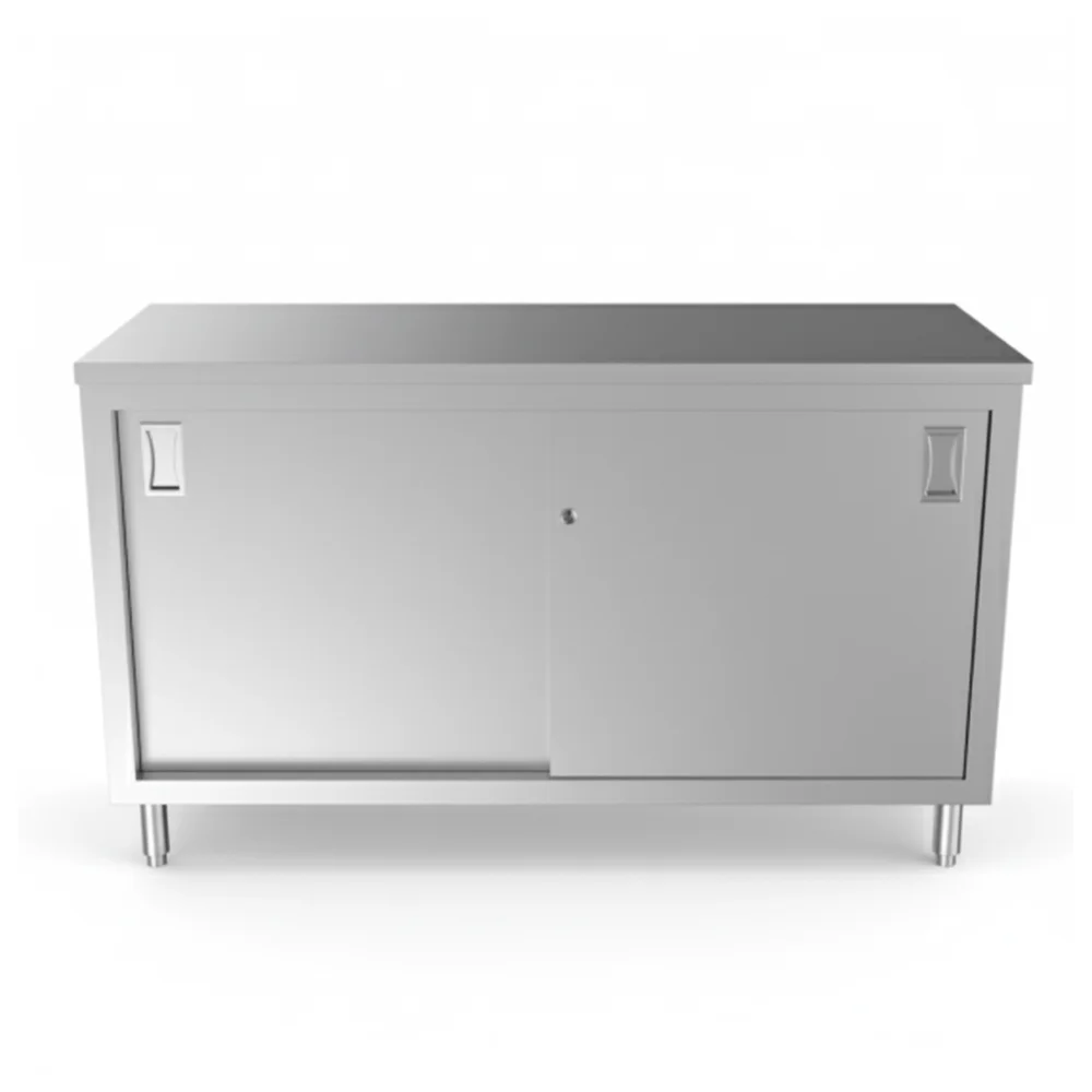 ProKitchen Series 24" x60" 16-Gauge Enclosed Base Stainless Steel Work Table with Adjustable Shelf