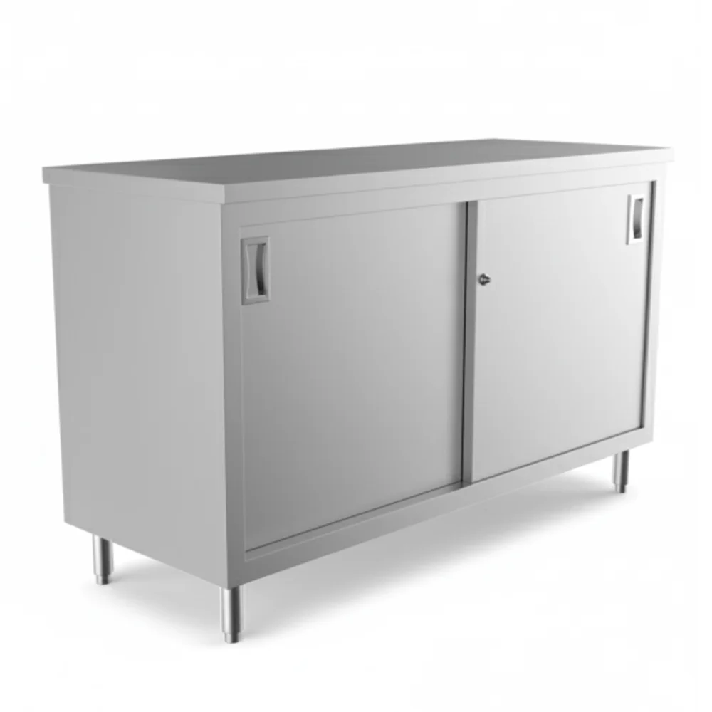 ProKitchen Series 24" x60" 16-Gauge Enclosed Base Stainless Steel Work Table with Adjustable Shelf