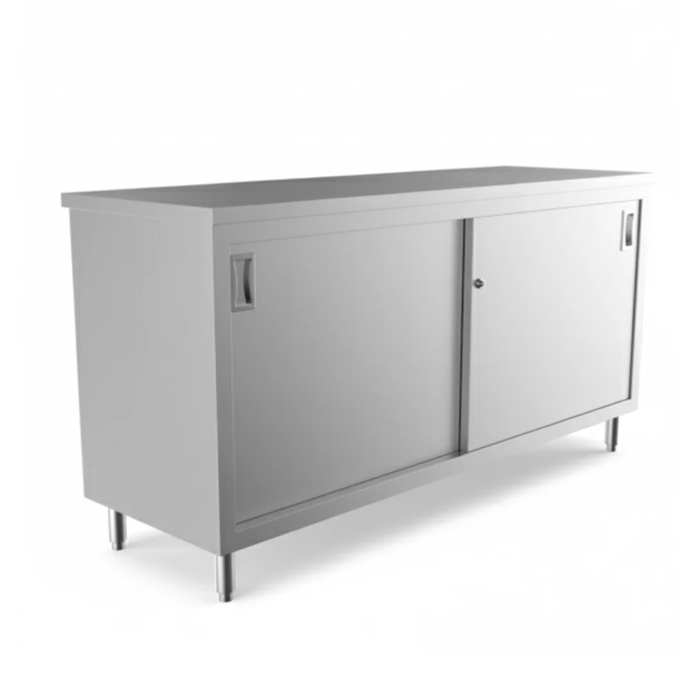 ProKitchen Series 24" x72" 16-Gauge Enclosed Base Stainless Steel Work Table with Adjustable Shelf