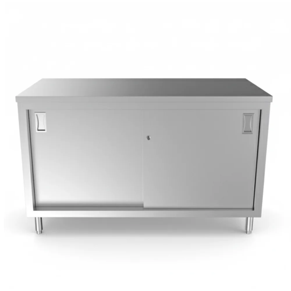 ProKitchen Series 30" x60" 16-Gauge Enclosed Base Stainless Steel Work Table with Adjustable Shelf