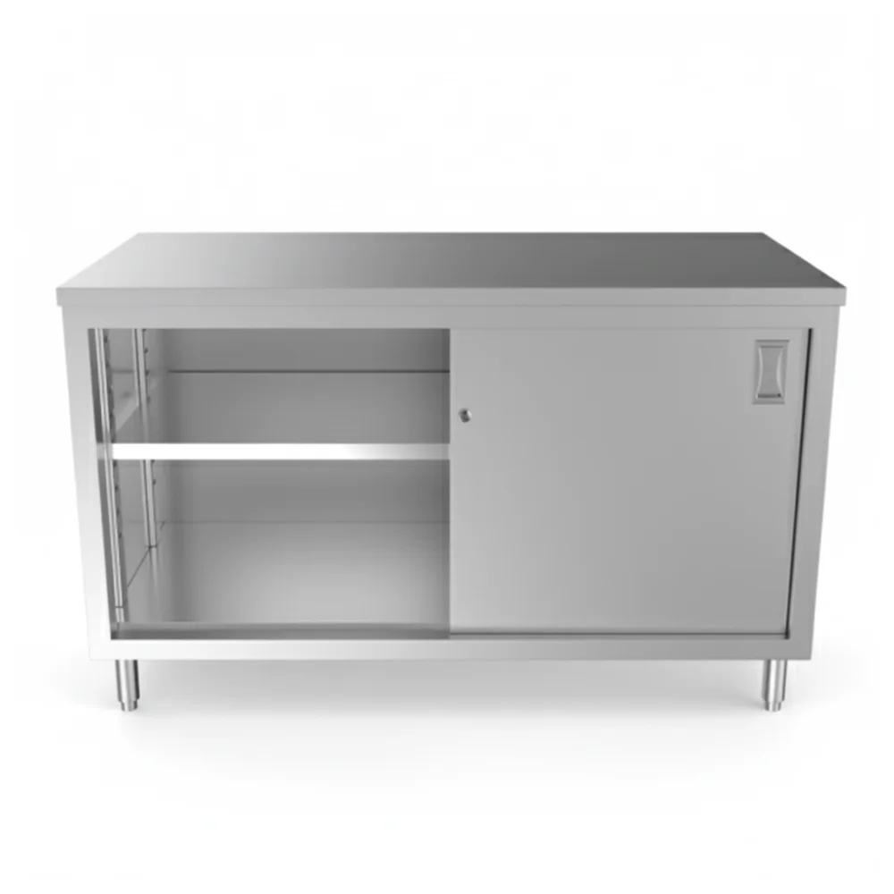 ProKitchen Series 30" x60" 16-Gauge Enclosed Base Stainless Steel Work Table with Adjustable Shelf
