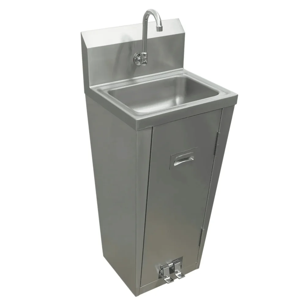 Prepline 21" Hands Free Hand Sink with Pedestal Base