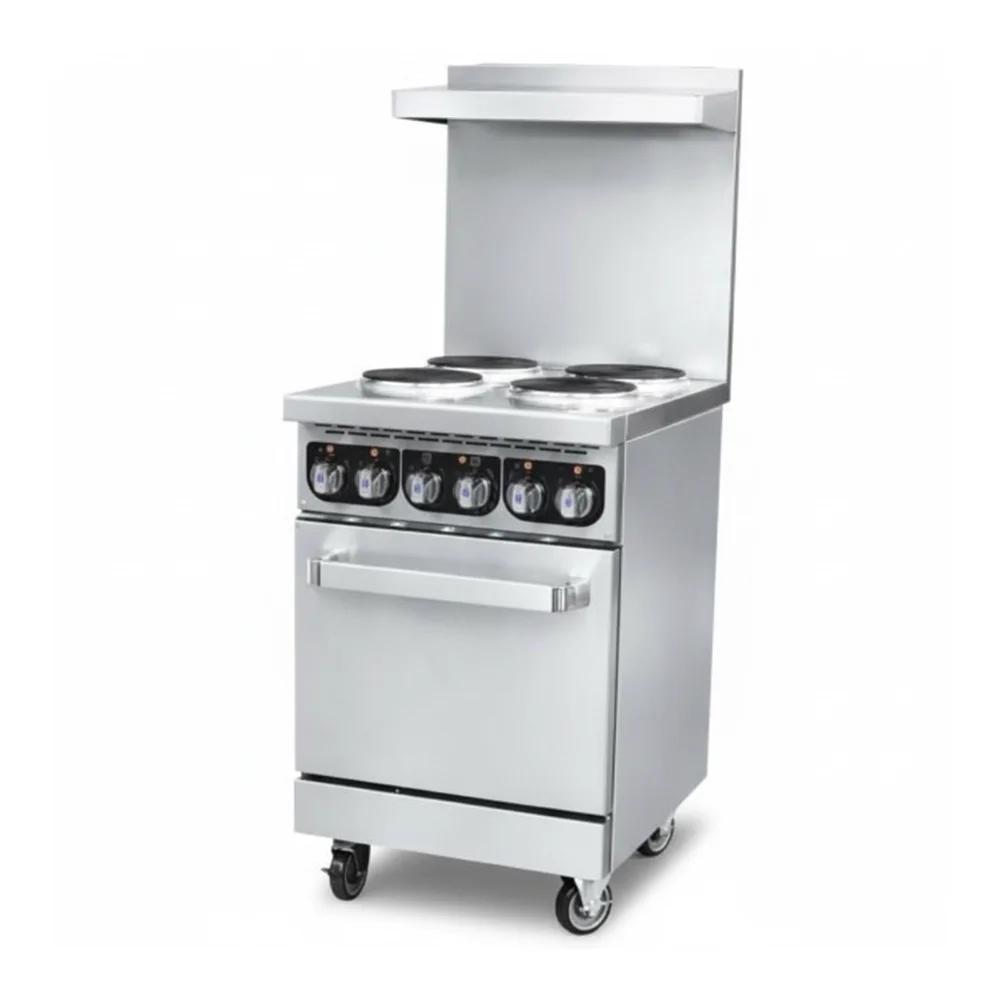 ProKitchen Series 24" Electric Range with 4 Burners, 208V