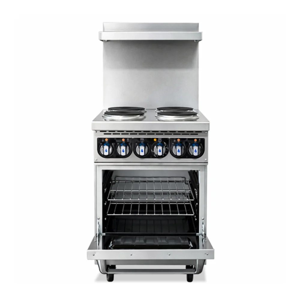 ProKitchen Series 24" Electric Range with 4 Burners, 208V