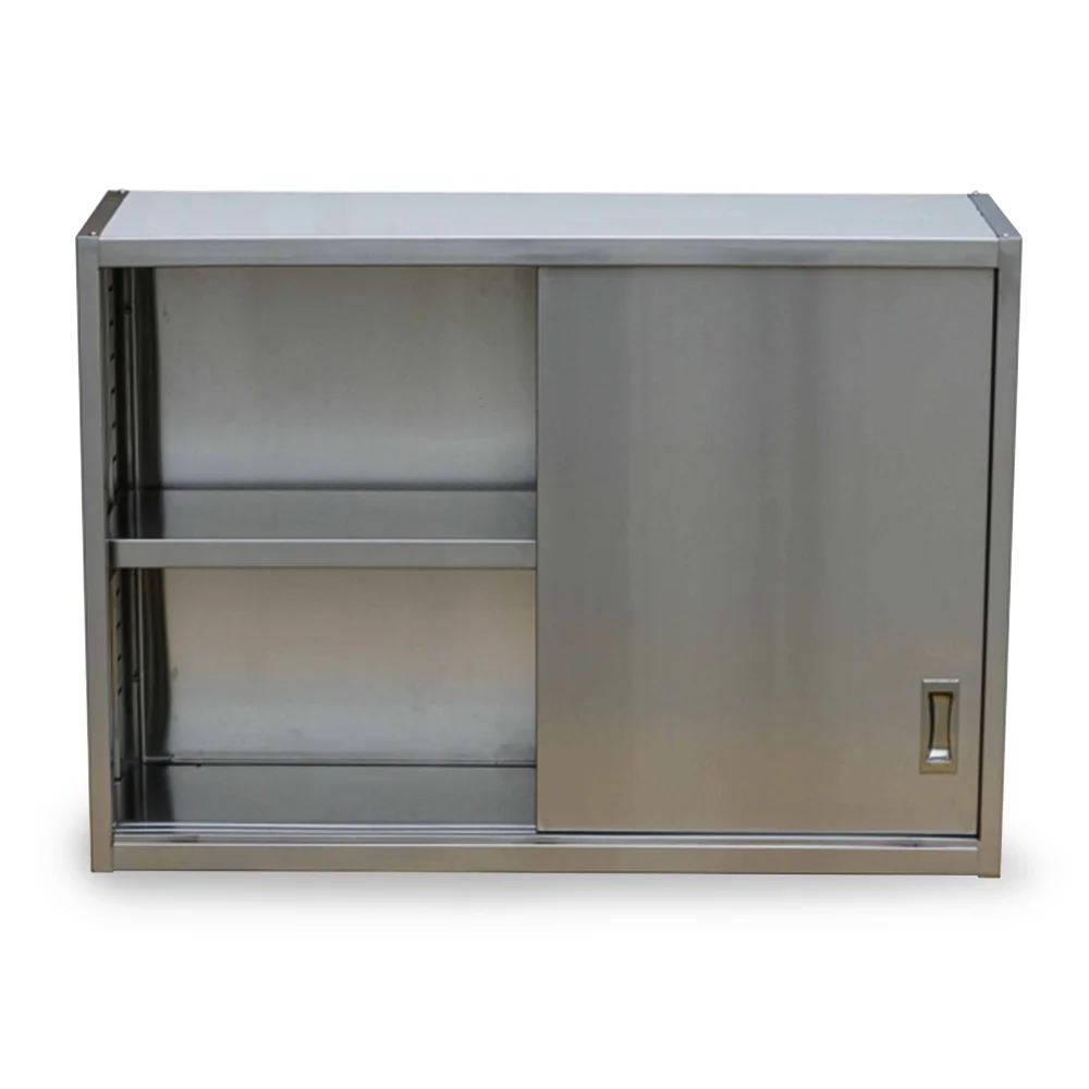 ProKitchen Series 15" x 48" Stainless Steel Wall Cabinet with Flat Top
