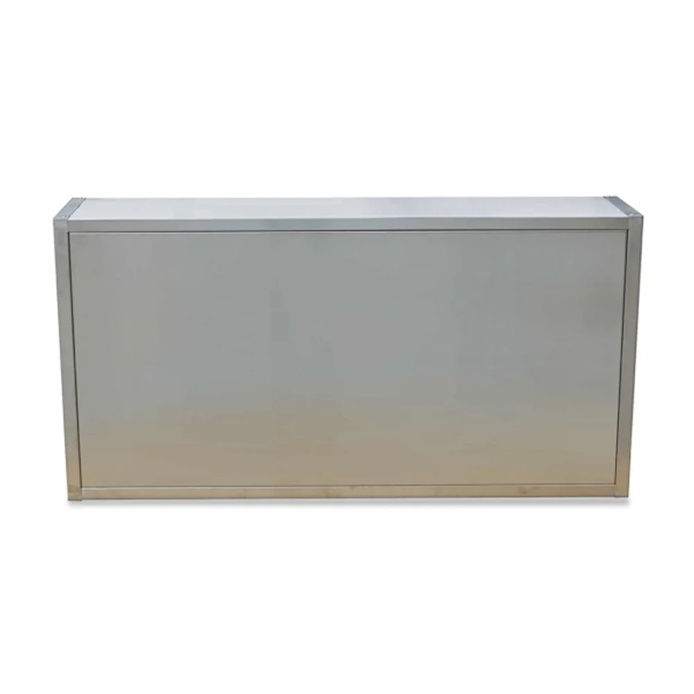 ProKitchen Series 15" x 48" Stainless Steel Wall Cabinet with Flat Top