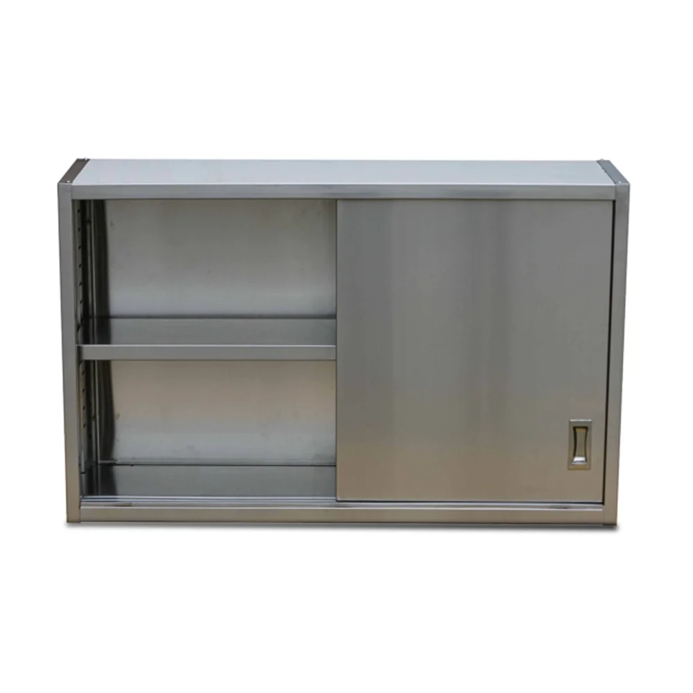 ProKitchen Series 15" x 60" Stainless Steel Wall Cabinet with Flat Top
