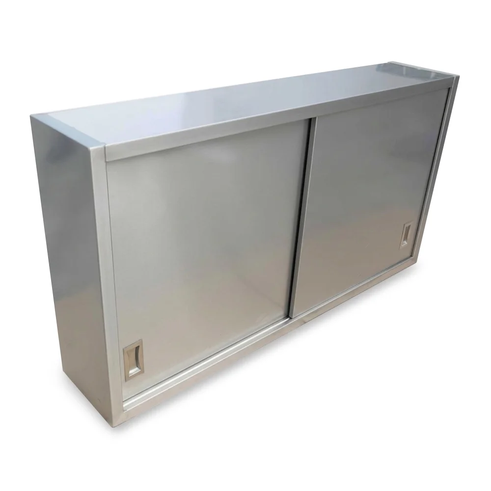 ProKitchen Series 15" x 72" Stainless Steel Wall Cabinet with Flat Top