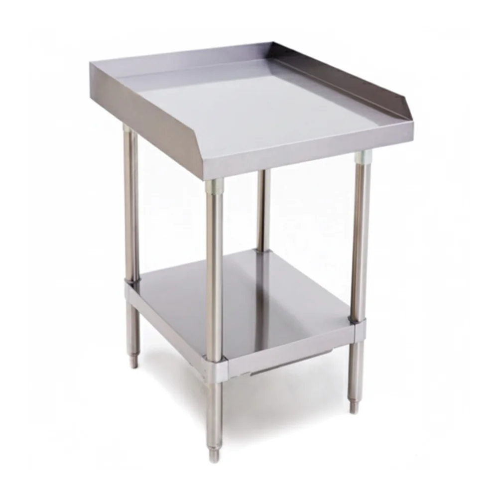 ProKitchen Series 30" x 12" 18-Gauge Commercial Work Table with Undershelf, 430 Stainless Steel