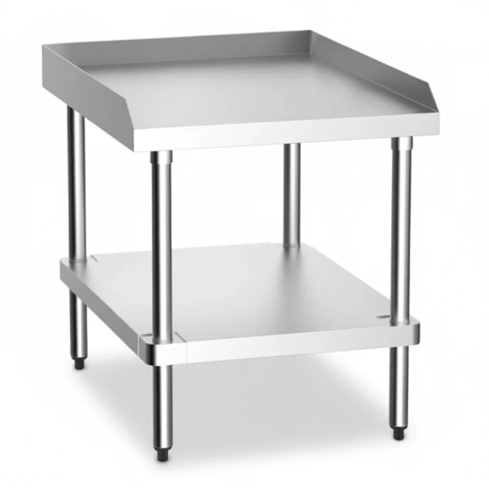 ProKitchen Series 30" x 24" 18-Gauge Commercial Work Table with Undershelf, 430 Stainless Steel