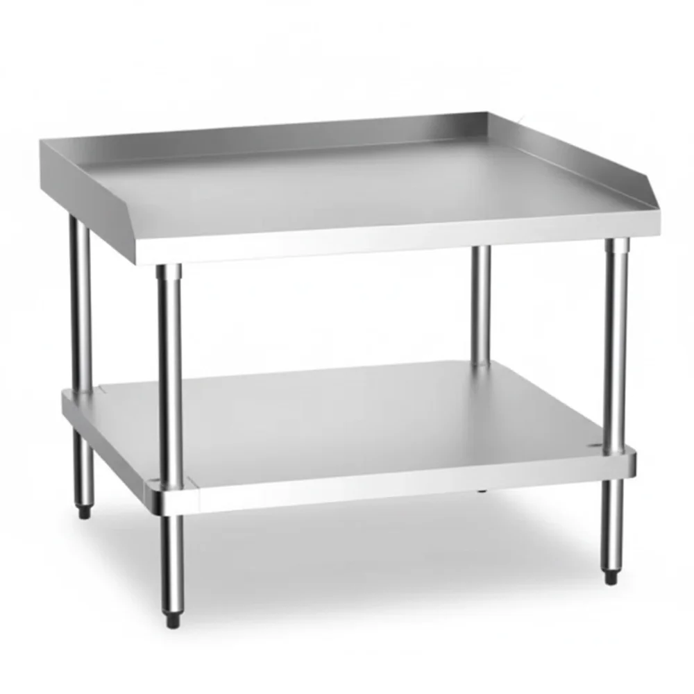 ProKitchen Series 30" x 36" 18-Gauge Commercial Work Table with Undershelf, 430 Stainless Steel