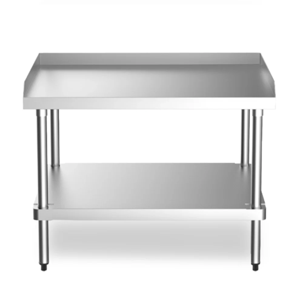 ProKitchen Series 30" x 36" 18-Gauge Commercial Work Table with Undershelf, 430 Stainless Steel