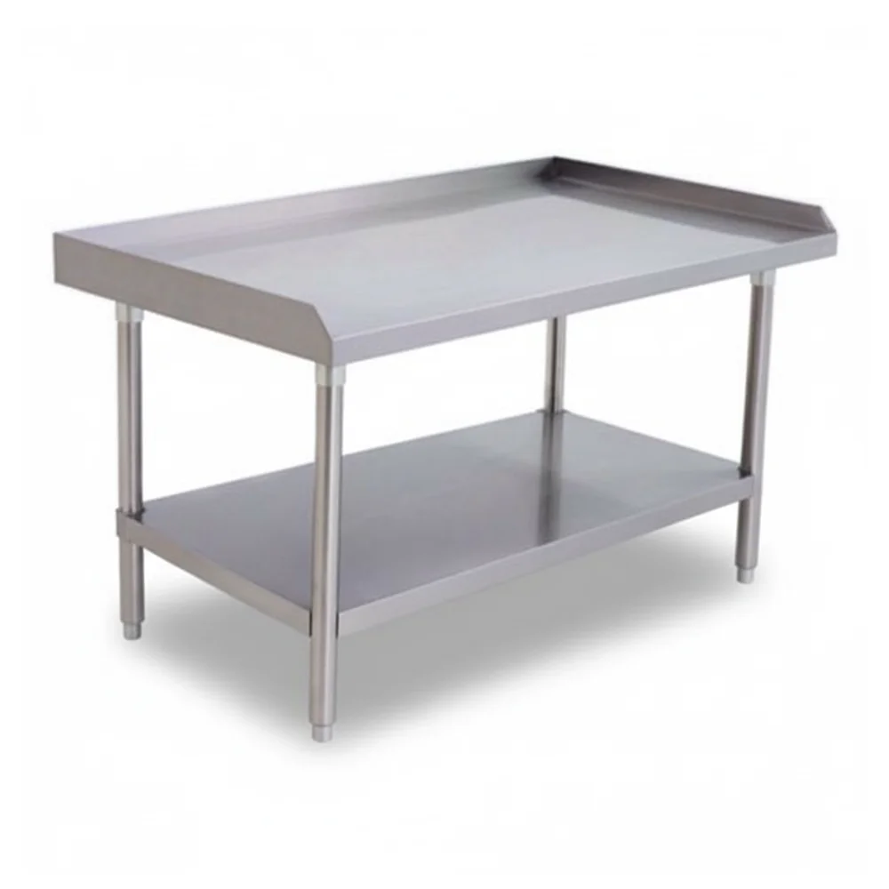 ProKitchen Series 30" x 48" 18-Gauge Commercial Work Table with Undershelf, 430 Stainless Steel