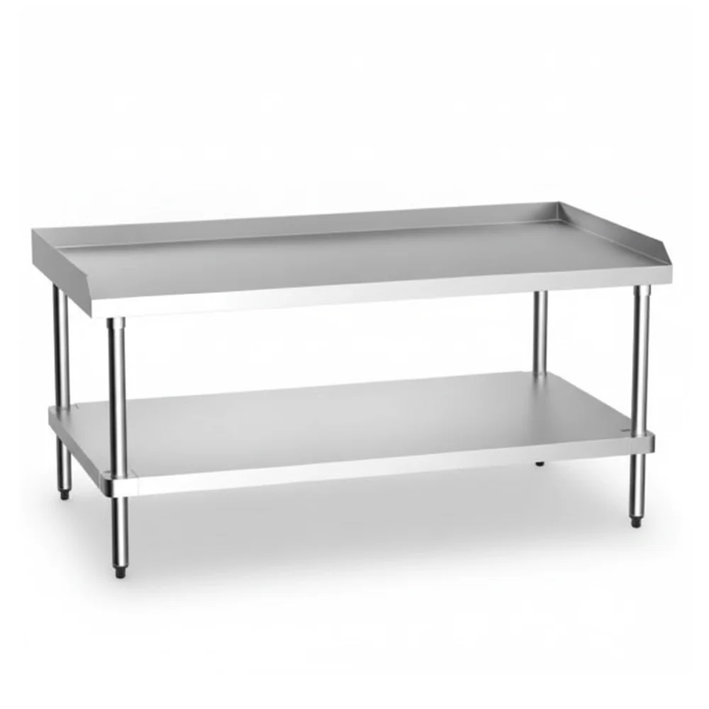 ProKitchen Series 30" x 60" 18-Gauge Commercial Work Table with Undershelf, 430 Stainless Steel