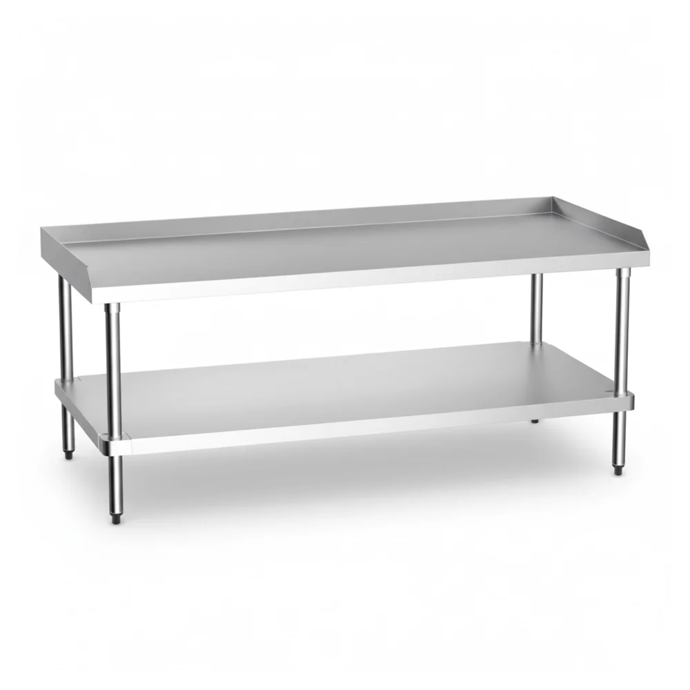 ProKitchen Series 30" x 72" 18-Gauge Commercial Work Table with Undershelf, 430 Stainless Steel