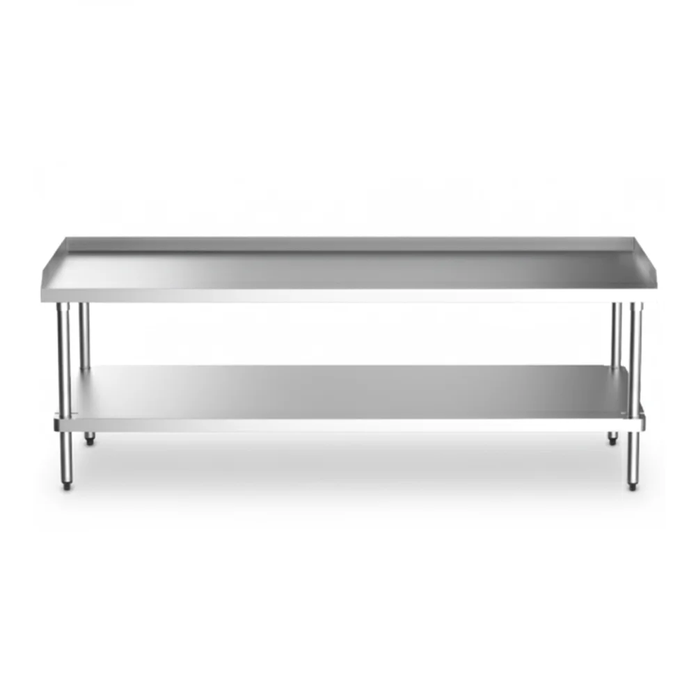 ProKitchen Series 30" x 72" 18-Gauge Commercial Work Table with Undershelf, 430 Stainless Steel