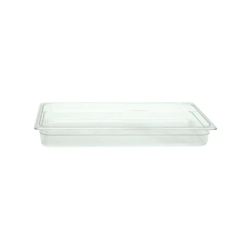 Thunder Group PLPA8002 2.5" Full Size Food Pan, Polycarbonate, Clear