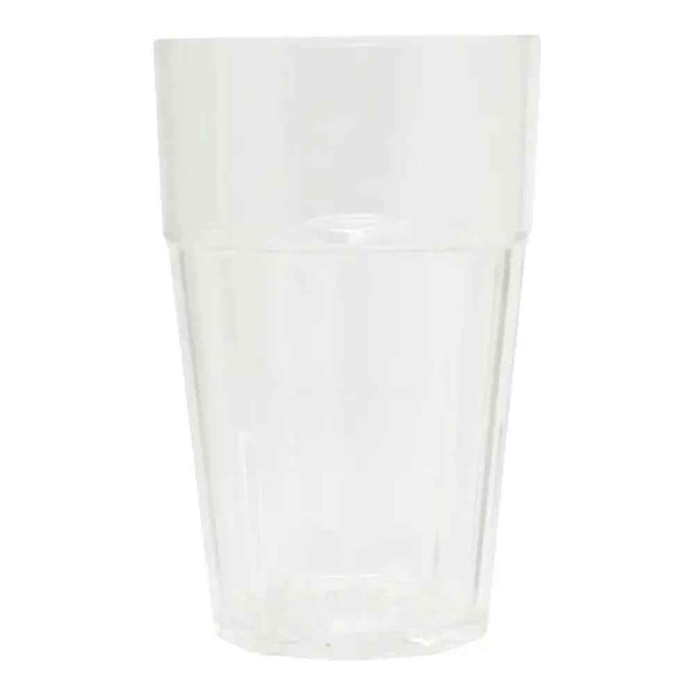Thunder Group PLPCTB110CL 10 oz Diamond Tumbler Glass, Polycarbonate, Clear
