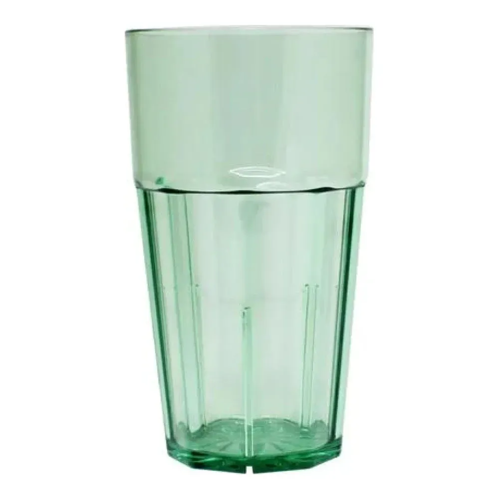 Thunder Group PLPCTB120GR 20 oz Diamond Tumbler Glass, Polycarbonate, Green