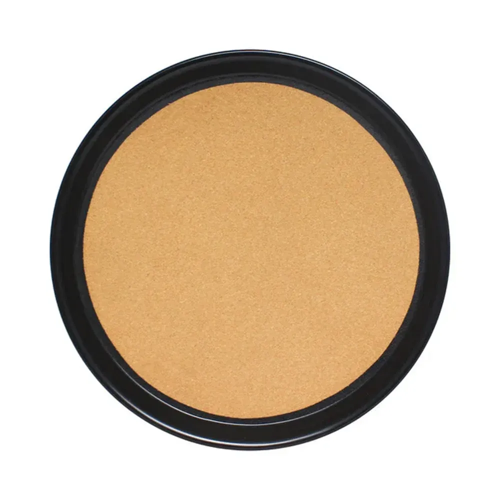 Thunder Group PLRT014BCK 14" Slip Resistant Cork Bottom Serving Tray, Black