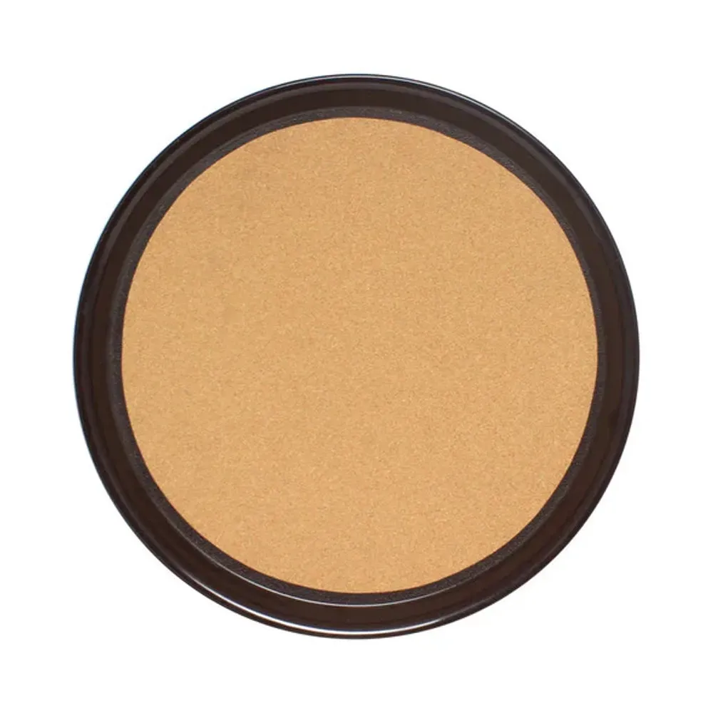 Thunder Group PLRT014CK 14" Slip Resistant Cork Bottom Serving Tray, Brown