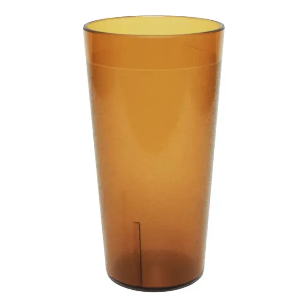 Thunder Group PLTHTB012A 12 oz Traditional Amber Tumbler
