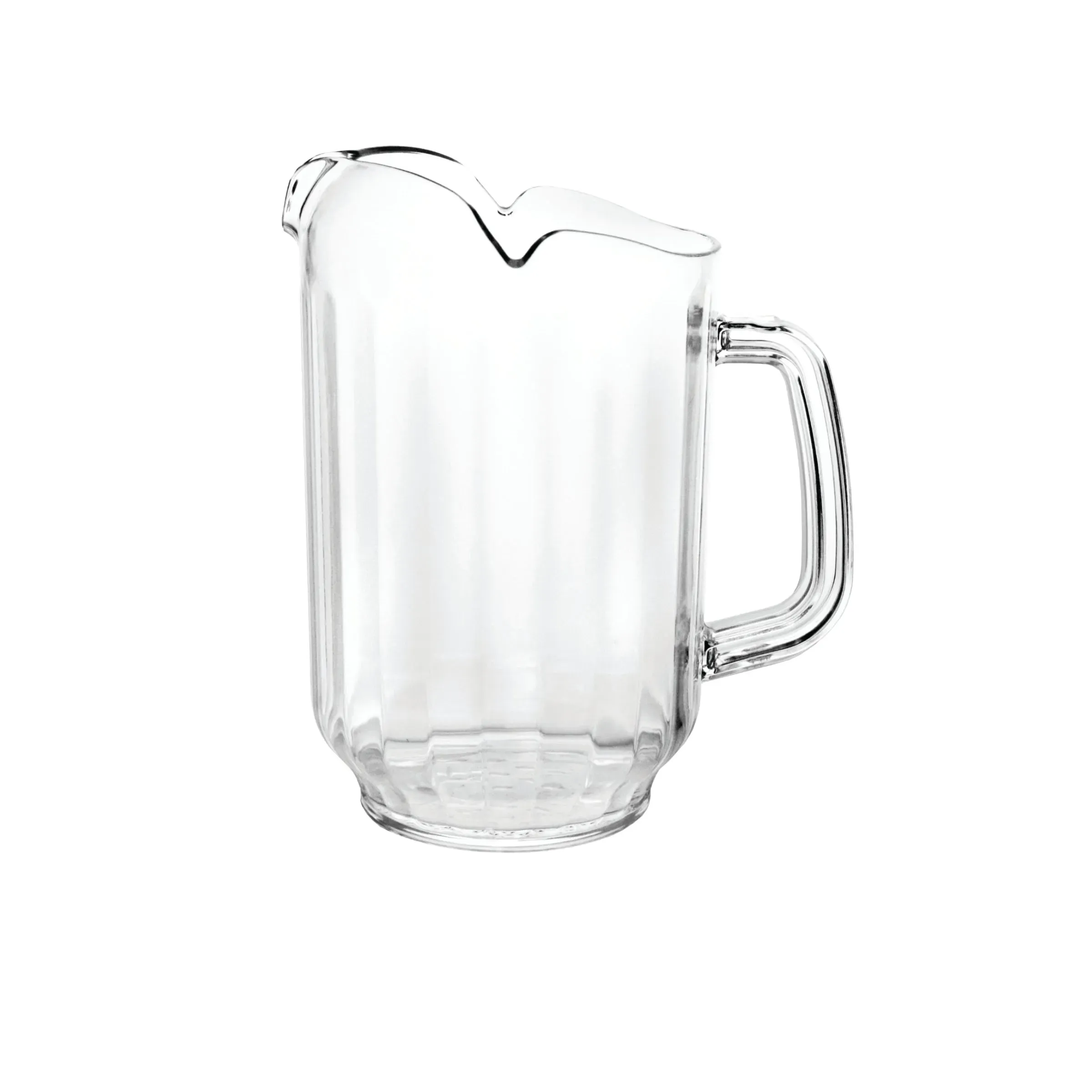 Thunder Group PLWP064CL 64 oz Three Spouts Water Pitcher, Polycarbonate