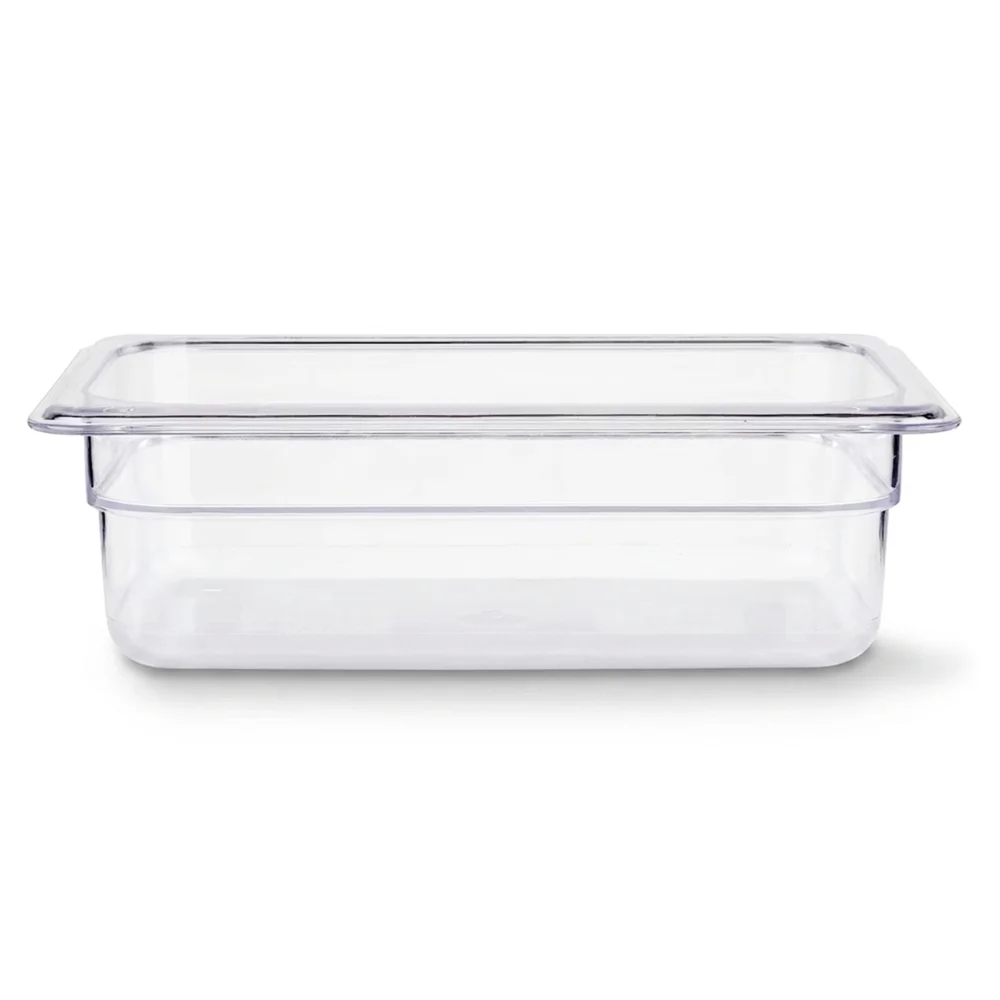 ProKitchen Series 1/3 Clear Polycarbonate Food Pan, 4" Deep