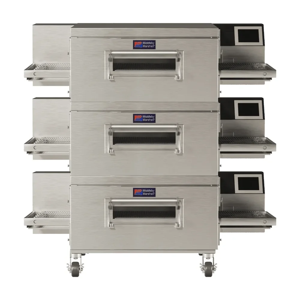 Middleby Marshall PS638E32403 65" Triple Impingement Conveyor Oven, 26"W x 65"L Belt, Electric, 267,000 BTU, 240V/1ph