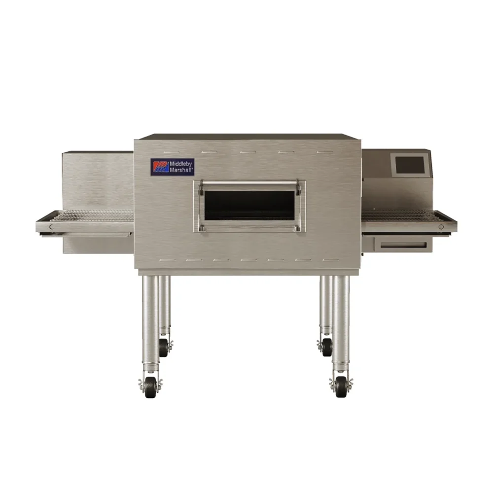 Middleby Marshall PS640G1NG 77" Impingement Conveyor Oven, 32"W x 77"L Belt, Natural Gas, 99,000 BTU, 240V/1ph