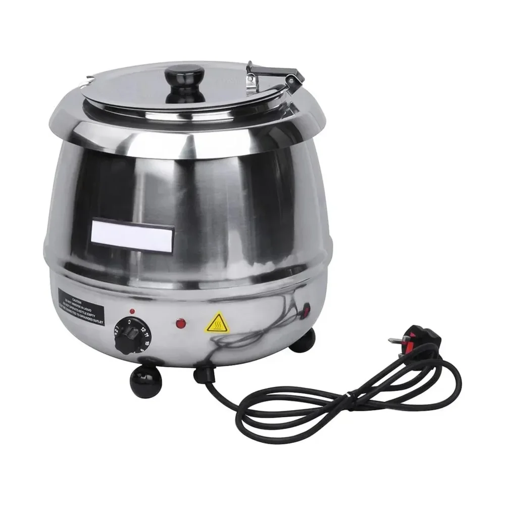 Prepline Commercial Soup Kettle, Stainless Steel, 10 Liter