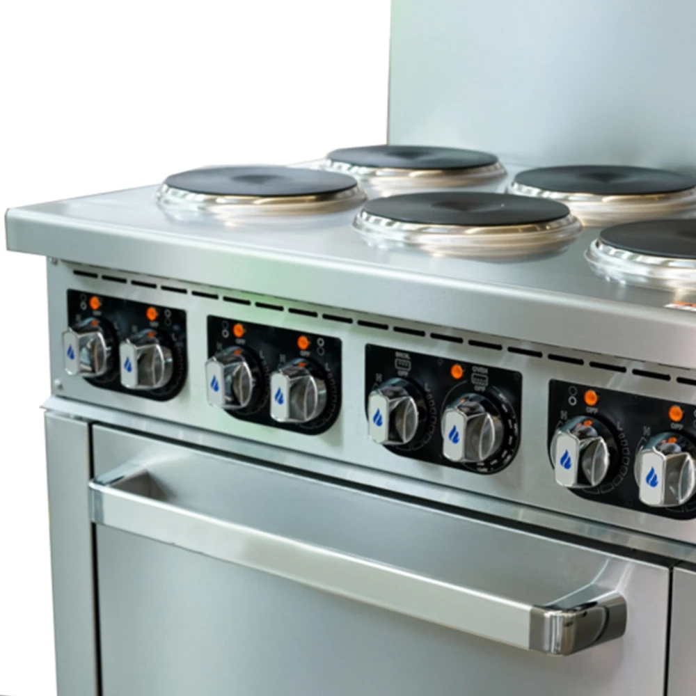 ProKitchen Series 36" Electric Range with 6 Burners, 208V
