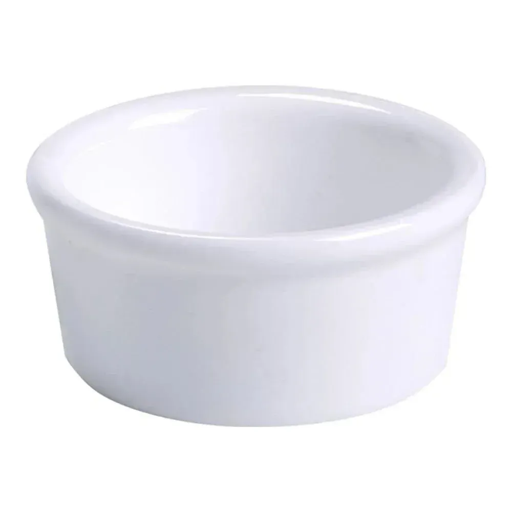 Yanco RK-203 Ramekin Dish 2.5 oz, White Chinaware