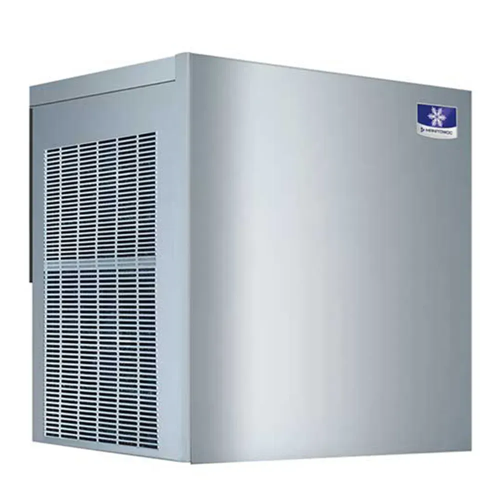 Manitowoc air-cooled nugget ice machine head without bin, engineered for consistent chewable ice production in low to moderate daily volume operations