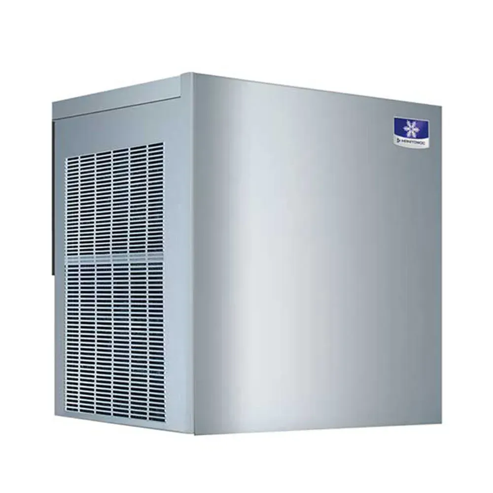 Manitowoc air-cooled nugget ice machine head without bin, compact unit with efficient output for bars, quick-service, and café kitchens.