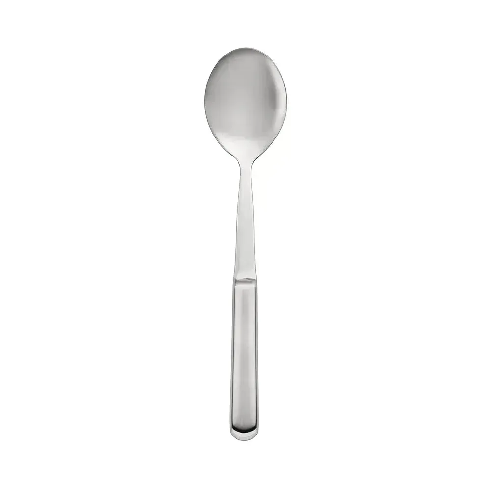 CAC China SBFH-SO01 Stainless Steel Spoon, 11-3/4" Hollow Handle