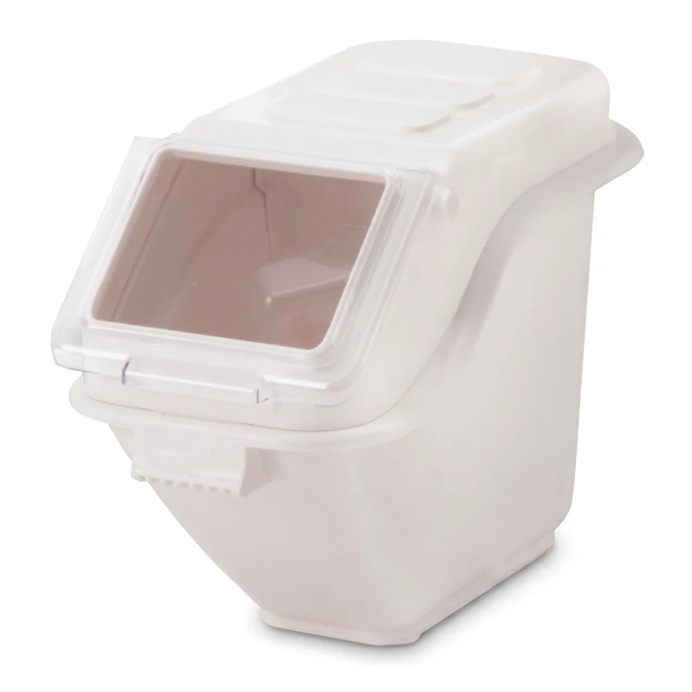 ProKitchen Series Shelf Ingredient Bin with Lid, 6 Gallon / 133 Cup Capacity, White