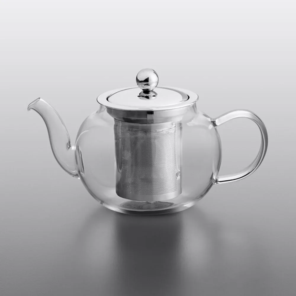 ServeCraft Series 24 oz. Glass Teapot with Stainless Steel Infuser