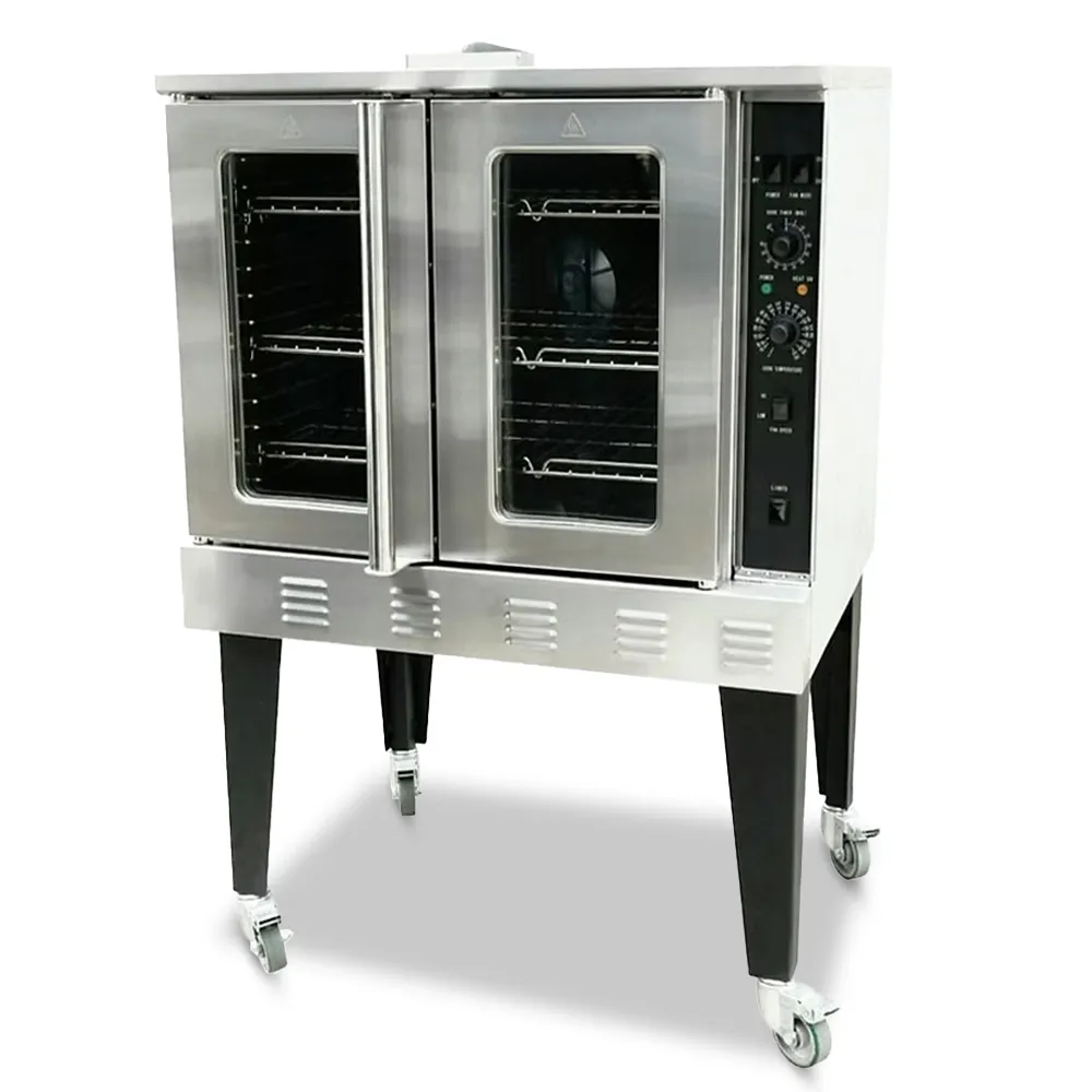 Serv-Ware SGCO-1 38" Commercial Convection Oven, Single-Deck, Stainless Steel, Gas, 54,000 BTU/H