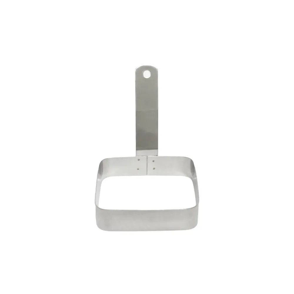 Thunder Group SLER0401S 4" Stainless Steel Square Egg Ring