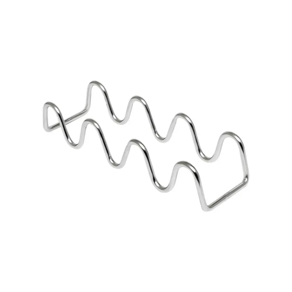 Thunder Group SLTR034W 3-4 Compartment Wire Taco Holder, 7-2/3" x 2-1/3" x 1-1/2"