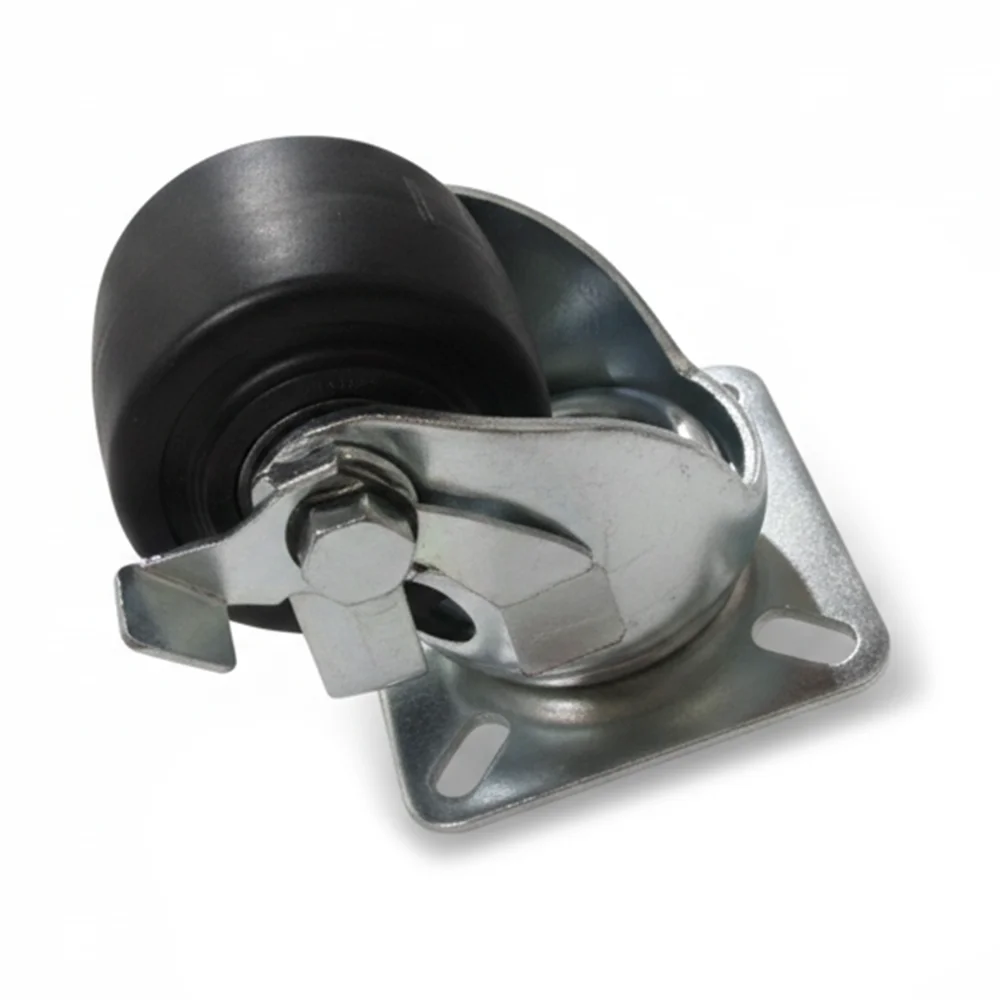Medal Equipment SPWHL028 2.5" Enhanced Caster with Brake for Reach-In Refrigerators & Freezers