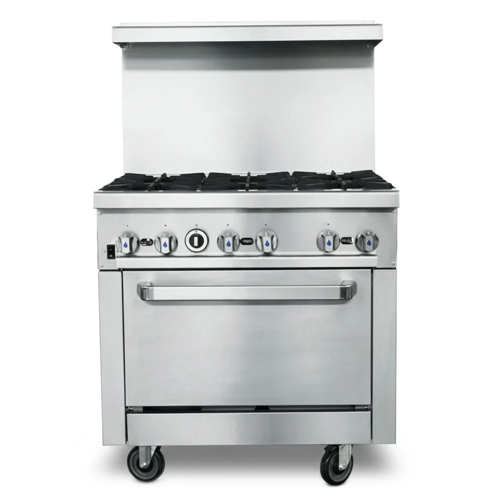 ProKitchen Series 36" Gas Range with 6 Burners & Convection Oven, Liquid Propane - 213,000 BTU