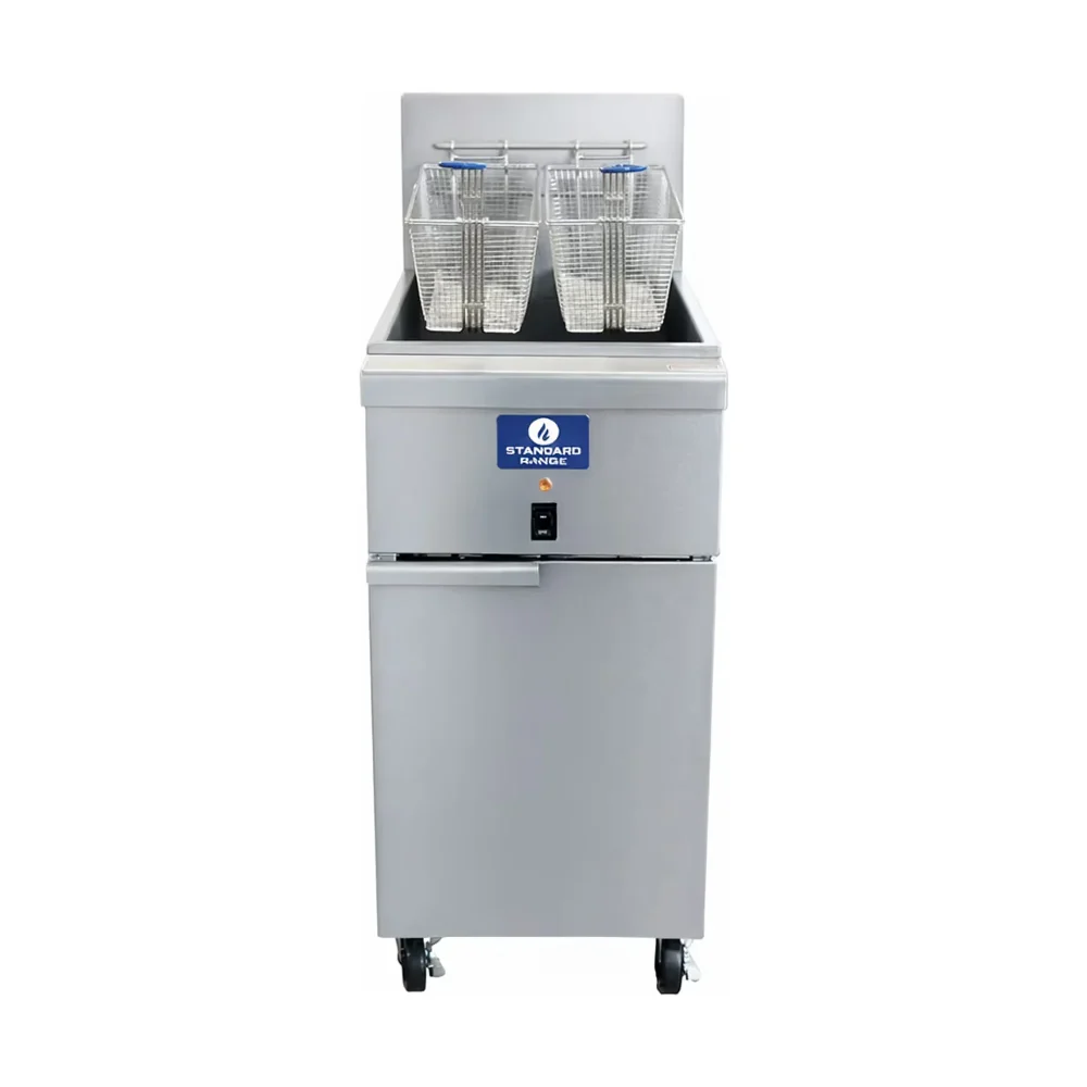 Standard Range 16" Electric Floor Fryer, 1 Phase, 50 Lbs Capacity, 208V, 1 Year Warranty