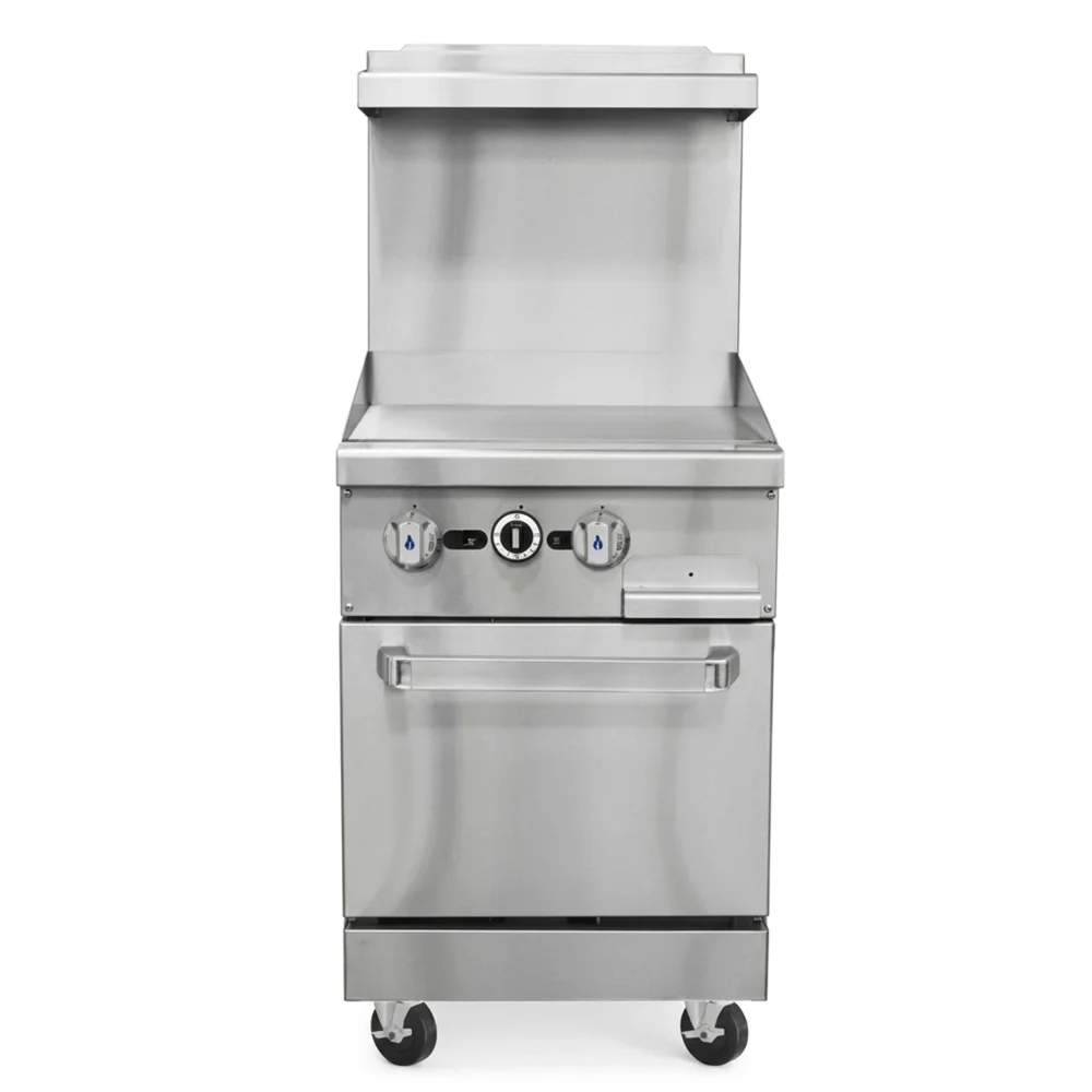 ProKitchen Series 24" Gas Range with Griddle Top & Oven, Liquid Propane - 93,000 BTU