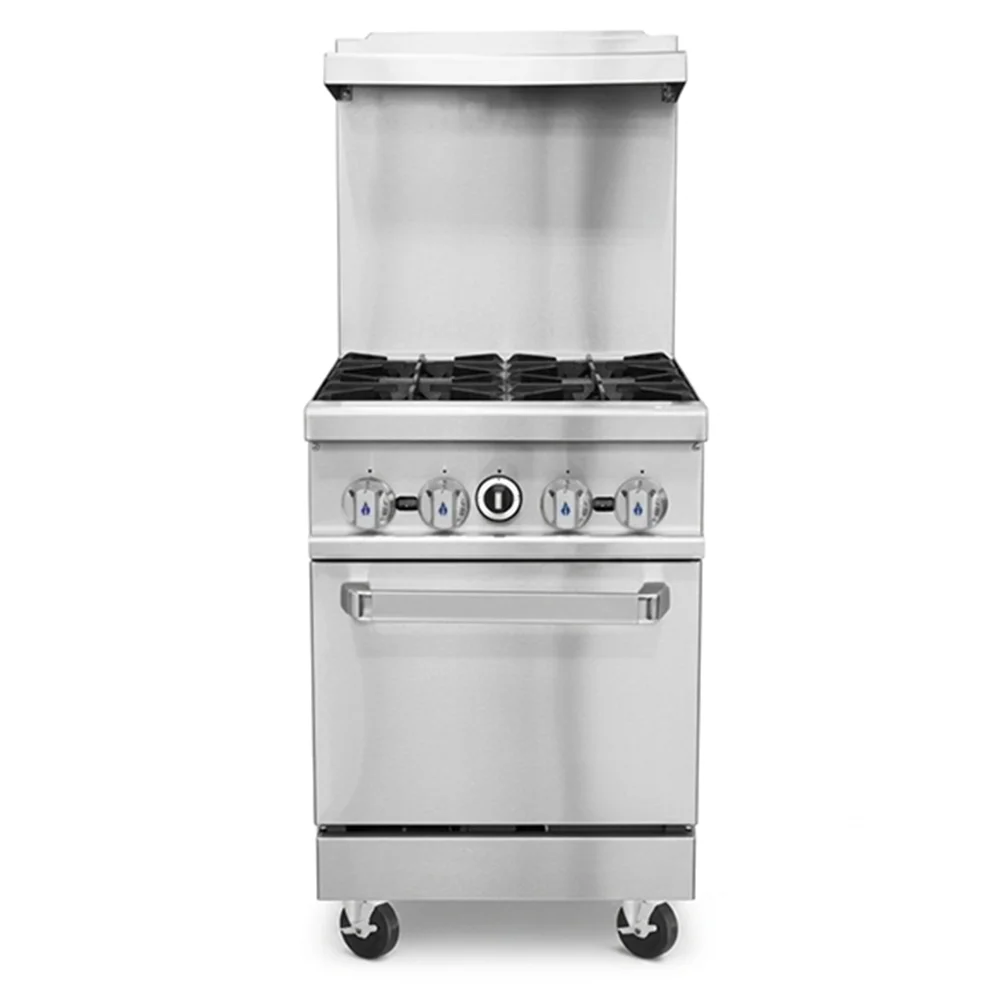 ProKitchen Series 24" Gas Range with 4 Burners & Oven, Liquid Propane - 153,000 BTU